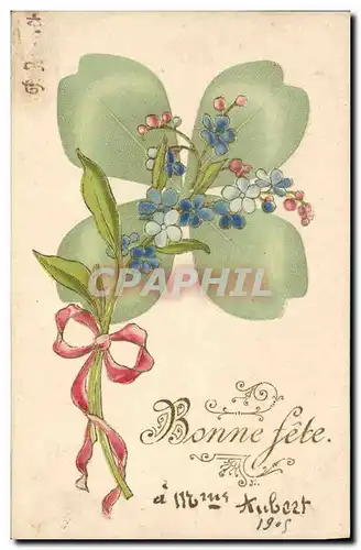 Cartes postales Fantaisie Fleurs