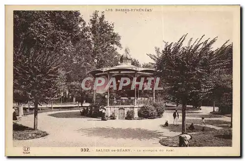 Ansichtskarte AK Kiosque du parc Salies de Bearn