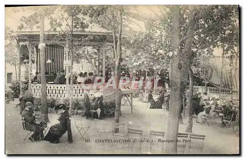 Cartes postales Kiosque Chatelguyon Musique du parc