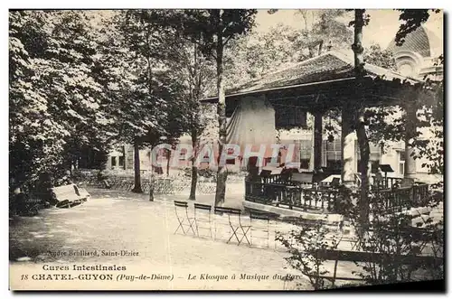 Ansichtskarte AK Kiosque a musique du parc Chatelguyon