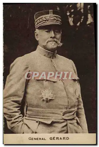 Cartes postales Militaria General Gerard