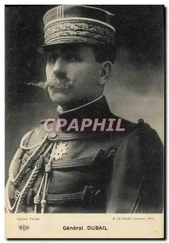 Cartes postales Militaria General Dubail
