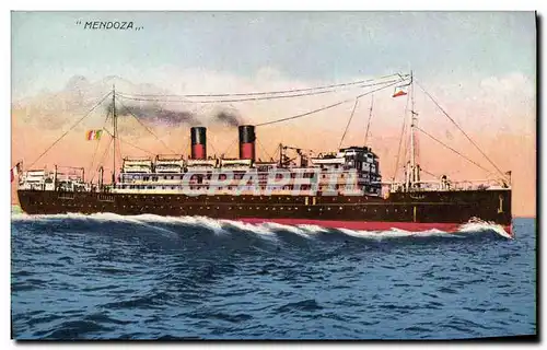 Cartes postales Bateau Mendoza