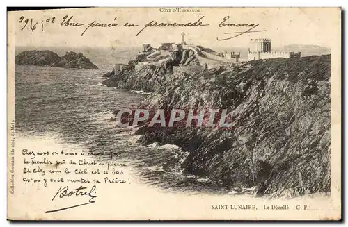 Cartes postales Botrel Saint Lunaire Le decolle