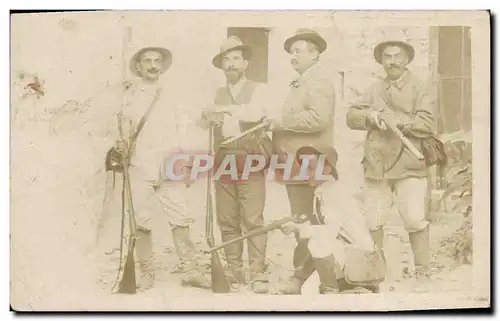 CARTE PHOTO Chasse