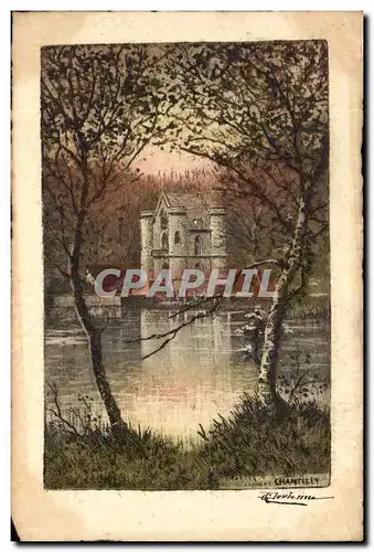 Cartes postales Fantaisie Illustrateur Chantilly