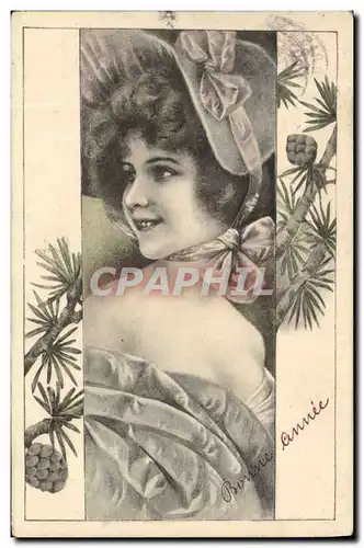 Cartes postales Fantaisie Illustrateur Femme