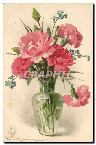 Cartes postales Klein Fleurs