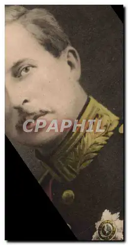 Cartes postales Militaria SM Albert 1er