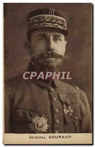 Cartes postales Militaria General Gouraud