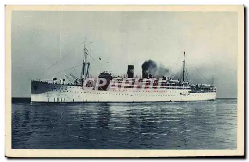 Ansichtskarte AK Bateau Compagnie de Navigation Mixte Marseille Marechal Lyautey