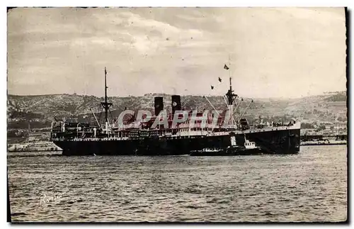 Cartes postales moderne Bateau Medie II Compagnie Paquet