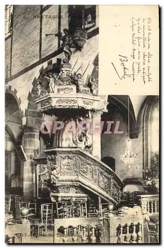 Cartes postales Botrel Eglise de St Thegonnec