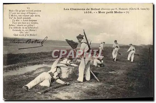 Ansichtskarte AK Folklore Botrel Les chansons de Botrel illustrees Mon petit Moko