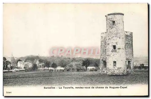 Cartes postales Chasse Sarcelles la Tourelle rendez vous de chasse de Hugues Capet