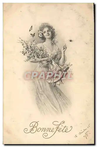 Cartes postales Fantaisie Femme