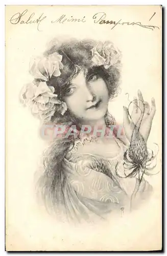 Cartes postales Fantaisie Femme