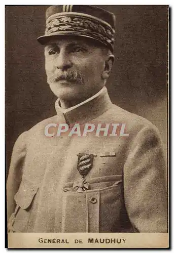 Cartes postales Militaria General de Maudhuy