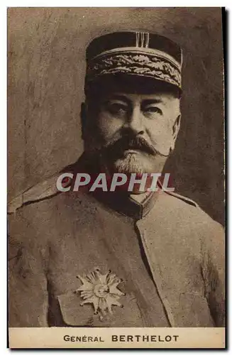 Cartes postales Militaria General Berthelot