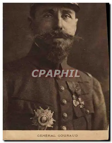Cartes postales Militaria General Gouraud