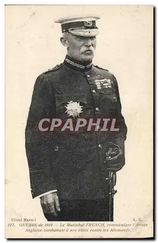 Ansichtskarte AK Militaria Le Marechal French commandant l&#39armee Anglaise