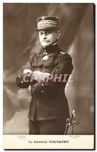 Cartes postales Militaria Le General Maunoury