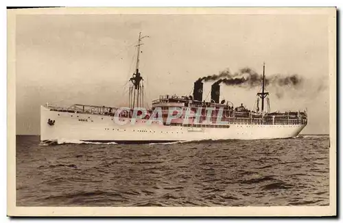 Ansichtskarte AK Bateau Paquebot Medie II Paquet Marseille