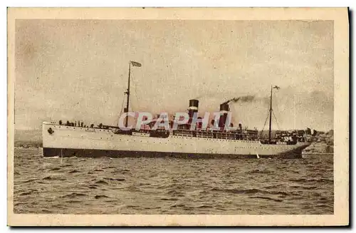 Cartes postales Bateau Paquebot Fabre Line SS Madonna