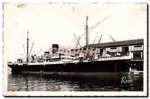 Cartes postales moderne Bateau Paquebot Marigot Cie Generale Transat