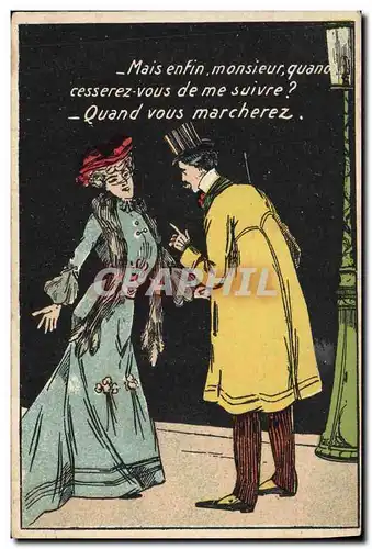 Cartes postales Fantaisie Illustrateur Femme