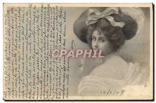 Cartes postales Fantaisie Femme