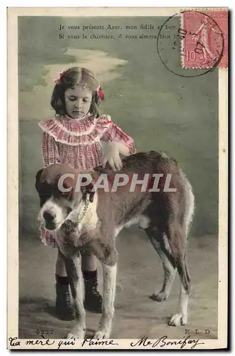 Cartes postales Chien Chiens Enfant