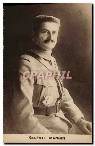 Ansichtskarte AK Militaria General Mangin