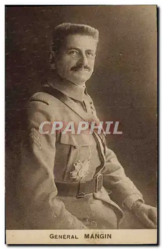 Cartes postales Militaria General Mangin