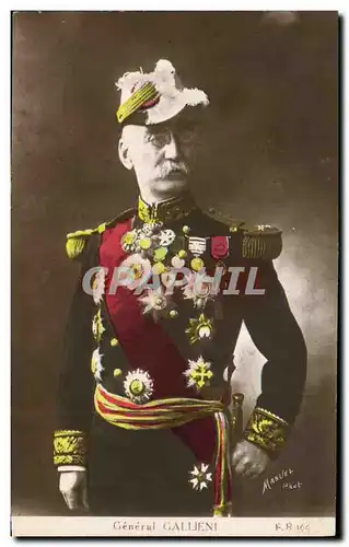 Ansichtskarte AK Militaria General Gallieni