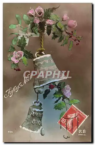 Cartes postales Cloche Noel