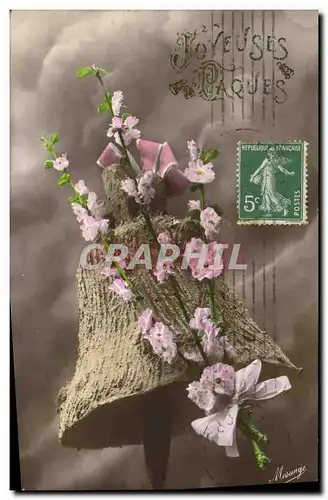 Cartes postales Cloche Paques