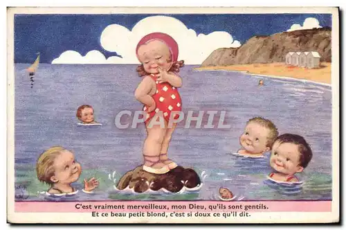 Cartes postales Fantaisie Enfants