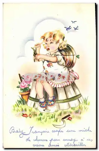Cartes postales Fantaisie Enfant