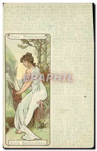 Cartes postales Fantaisie Femme Vals Saint Jean