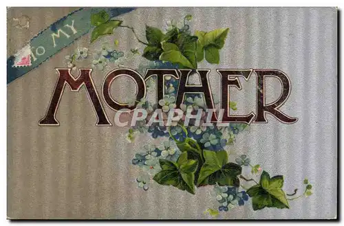 Cartes postales Fantaisie Femme Mother