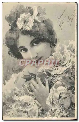 Cartes postales Fantaisie Femme