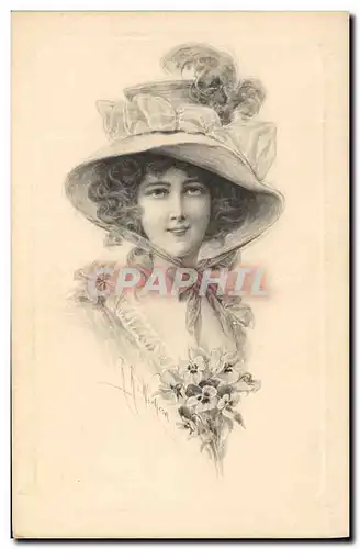 Cartes postales Fantaisie Femme