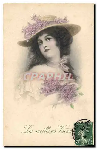 Cartes postales Fantaisie Femme