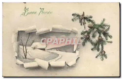 Cartes postales Fantaisie Bonne annee