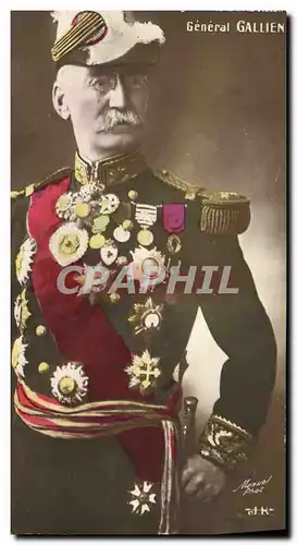 Ansichtskarte AK Militaria General Gallieni