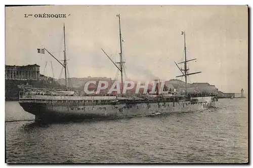 Cartes postales Bateau Paquebot Orenoque