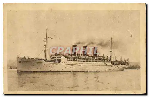 Ansichtskarte AK Bateau Paquebot SS Patria Fabre Line