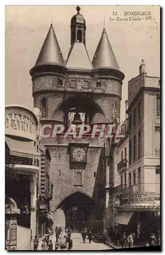 Cartes postales Bordeaux La grosse Cloche