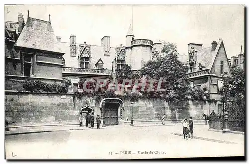 Cartes postales Phonocarte Paris Musee de Cluny TOP